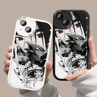 เคสโทรศัพท์มือถือหนังแกะ ซิลิโคนนิ่ม กันกระแทก ลายการ์ตูนนารูโตะ Uchiha Itachi สําหรับ vivo X21 23 27 30 50 60 70 80 iqoo Z1X U1 Z5X U3 7 8 9 10pro