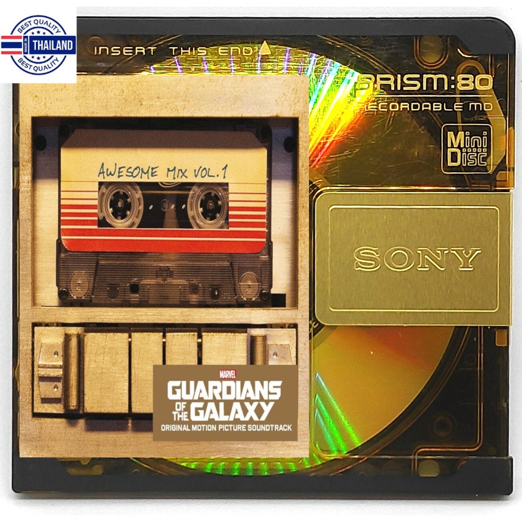 แผ่น MD รวมเพลงGuardians Of The Galaxy - Awesome Mix Vol.1