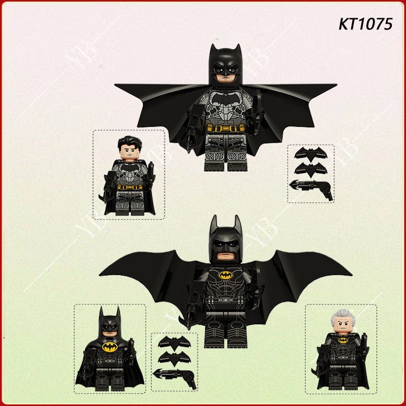 ของเล่นตัวต่อ รูป Marvel Heroes Series Batman ขนาดเล็ก เพื่อการเรียนรู้ สําหรับเด็ก