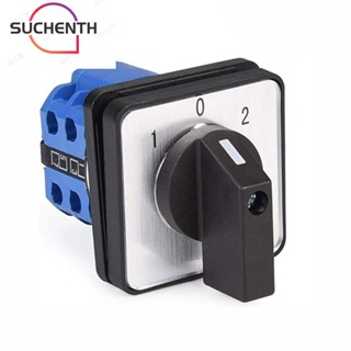 Suchenth สวิตช์เปลี่ยนเครื่องกําเนิดไฟฟ้า 240V 63A LW28-32 3 ตําแหน่ง 8 ขั้ว