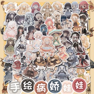 [Sticker Set] สติกเกอร์ ลายการ์ตูนป่วย กันน้ํา สร้างสรรค์ สําหรับติดตกแต่งแล็ปท็อป คอมพิวเตอร์ โน๊ตบุ๊ค iPad 59 แผ่น