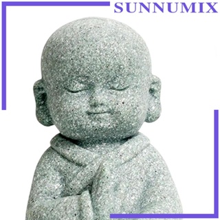 [Sunnimix] รูปปั้นพระพุทธรูปจีน สําหรับตั้งโต๊ะ รถยนต์กลางแจ้ง