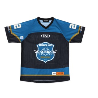 [DUCKDIVE] Fw 23 Duck Duck Dive Ice Hockey Team เสื้อแขนสั้น สีน้ําเงินเข้ม