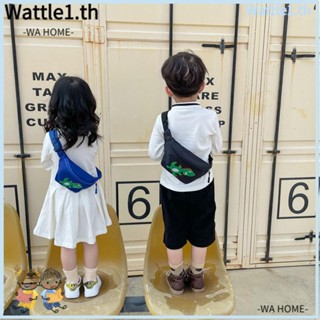 Wttle กระเป๋าคาดเอว ลายการ์ตูนไดโนเสาร์