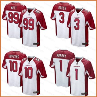 Yt3 เสื้อกีฬาแขนสั้น ลายทีมชาติฟุตบอล Arizona Cardinals NFL Watt Murray Baker Hopkins ทรงหลวม สําหรับผู้ชาย และผู้หญิง TY3