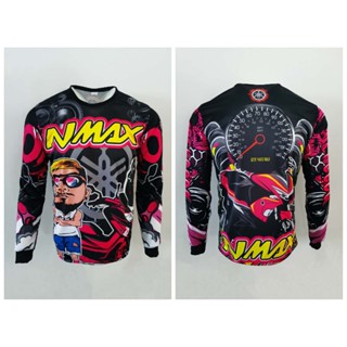 เสื้อยืดแขนยาว ลาย Nmax Jersey 2020 Racing Bike สําหรับผู้ชาย