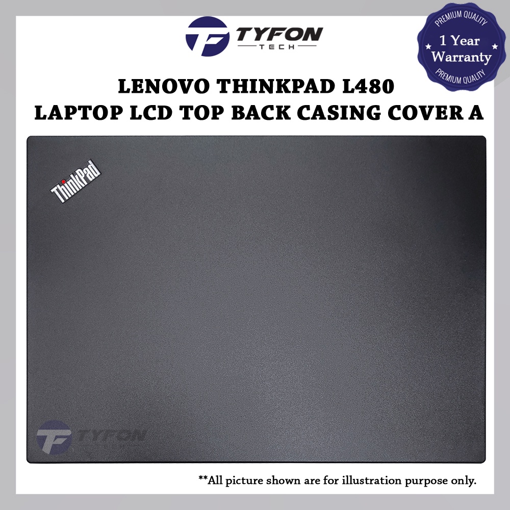 Lenovo Thinkpad L480 แล็ปท็อป LCD ปลอกหลังด้านบน A