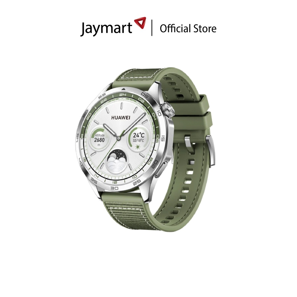 HUAWEI WATCH GT 4 46mm Green (รับประกันศูนย์ 1 ปี) By Jaymart