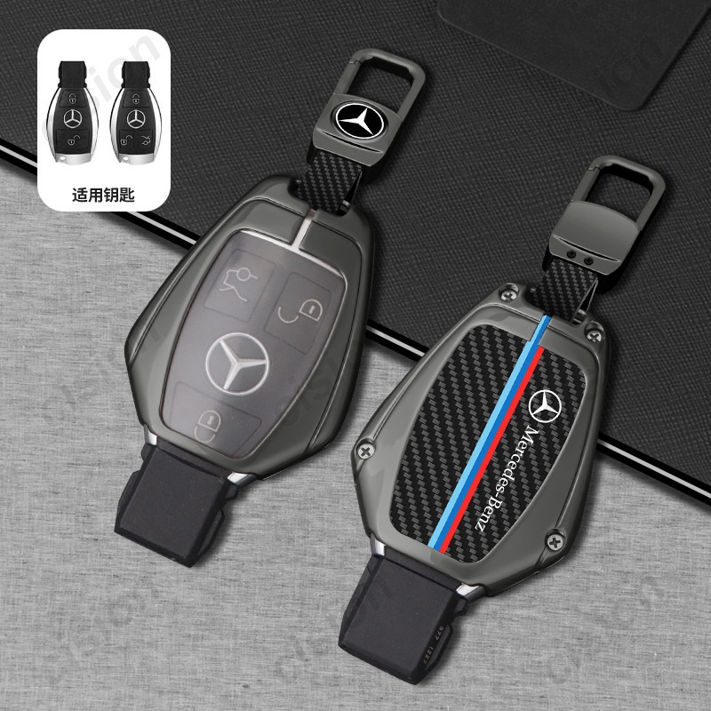เคสรีโมตกุญแจรถยนต์ TPU โลหะผสมสังกะสี สําหรับ Mercedes Benz A B C E S G M Class W169 W176 W211 W212 W245 W246 W203 W204 W205 W221 W251 W447 CLA