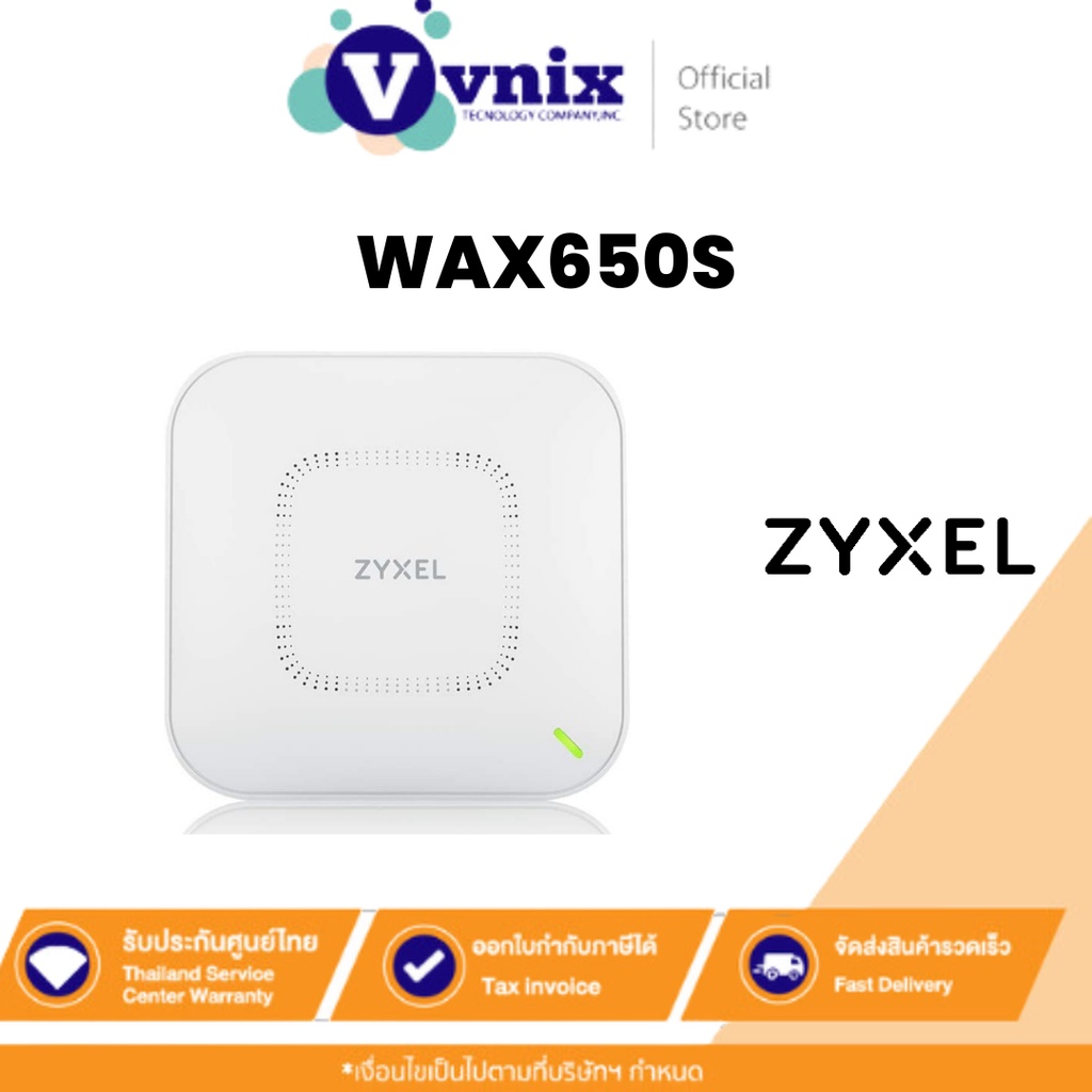 WAX650S Zyxel Wireless AX3550 (WiFi 6) 4x4 MIMO with Smart Antenna By Vnix Group