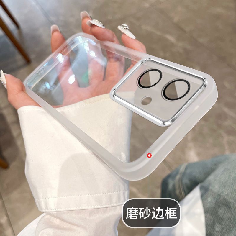 เคส realme 10 Pro Plus นิ่ม เคสป้องกันกล้อง เคสโทรศัพท์ กันกระแทก แบบใส พร้อมฟิล์มเลนส์