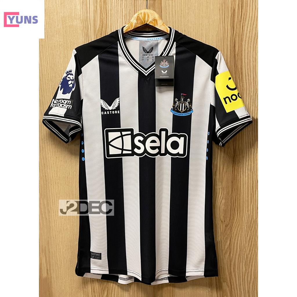Yuns ใหม่ !!เสื้อ Player นิวคาสเซิล Home เหย้า เกรดนักเตะ 2023/24 ฟลูออฟชั่น EPL ชื่อนักเตะนิวคาสเซิล (ครบทุกคน)+พร้อมเบอร์