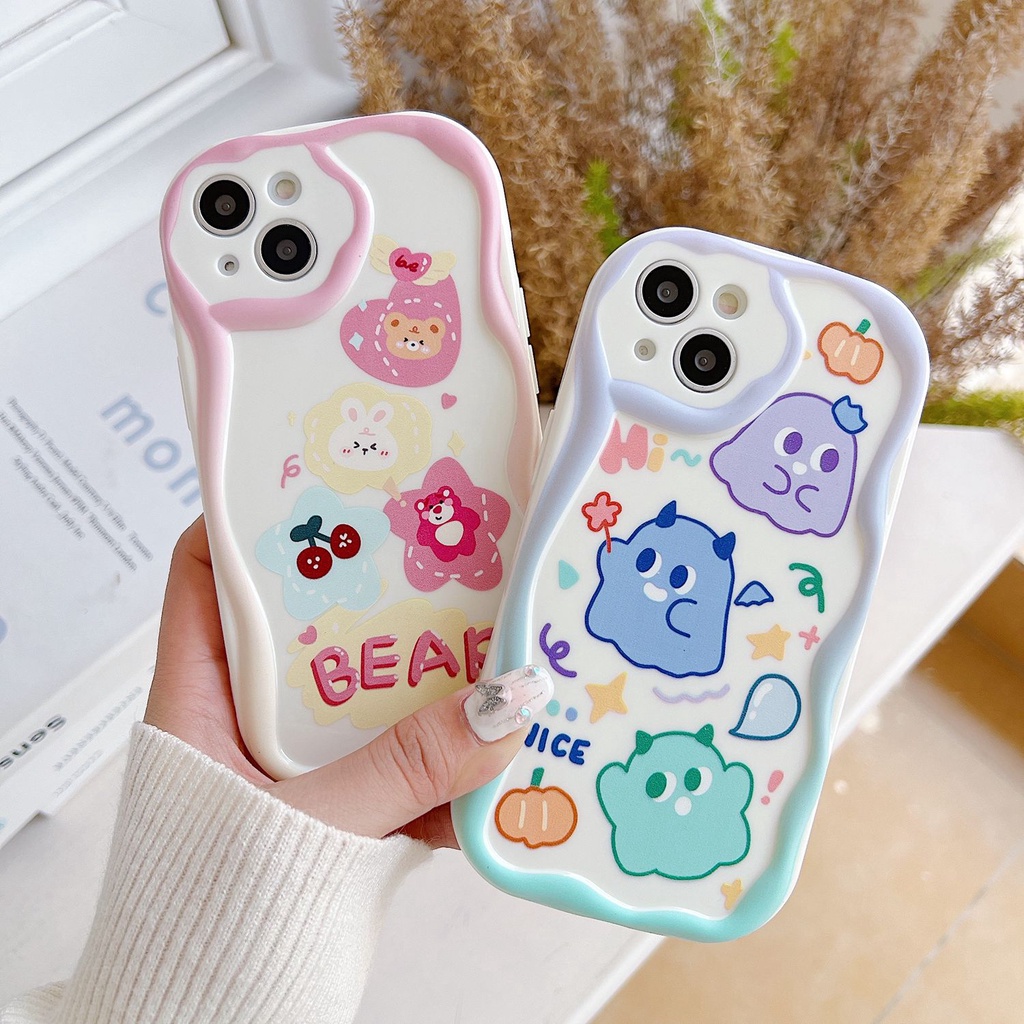 เคส OPPO Reno 10 Pro + Reno10 Reno10Pro ออปโป้ Reno8T 5G 4G Reno7 4G Z Reno7Z 8Z Reno 8T 6Z 5Z 7 6 8 7Z 8Z 5 4 4G Reno8 T Z Reno6 Reno5 Reno4 Lite โทรศัพท์มือถือแบบนิ่ม ลายมอนสเตอร์ สําหรับ