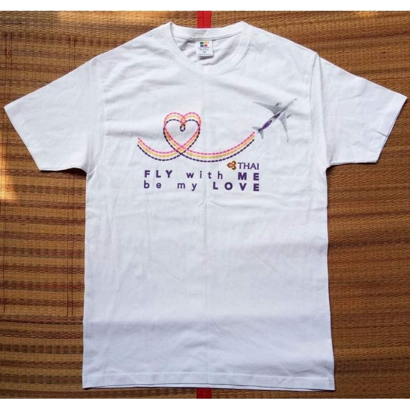 เสื้อยืด เสื้อโปรโมท การบินไทย