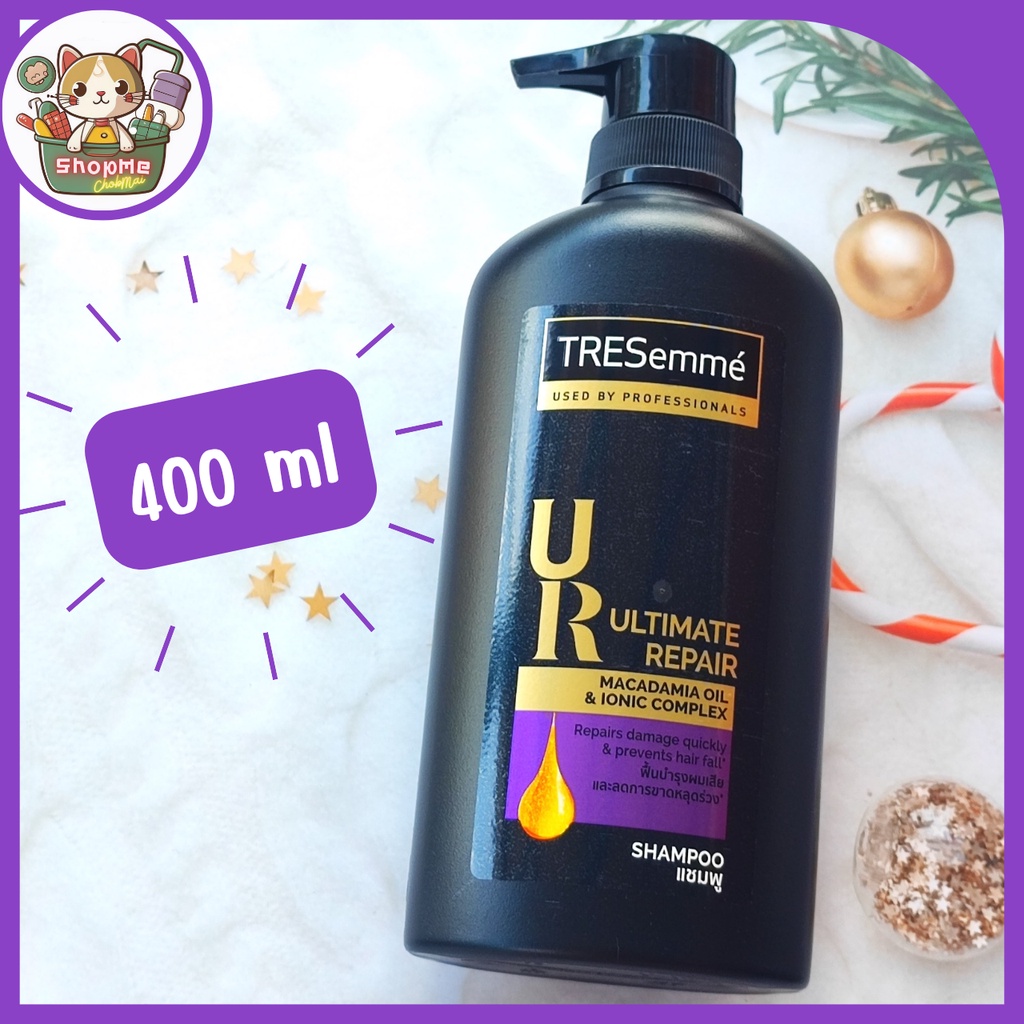 TRESemme Ultimate Repair Shampoo เทรซาเม่ อัลติเมท รีแพร์ แชมพู 400 ml