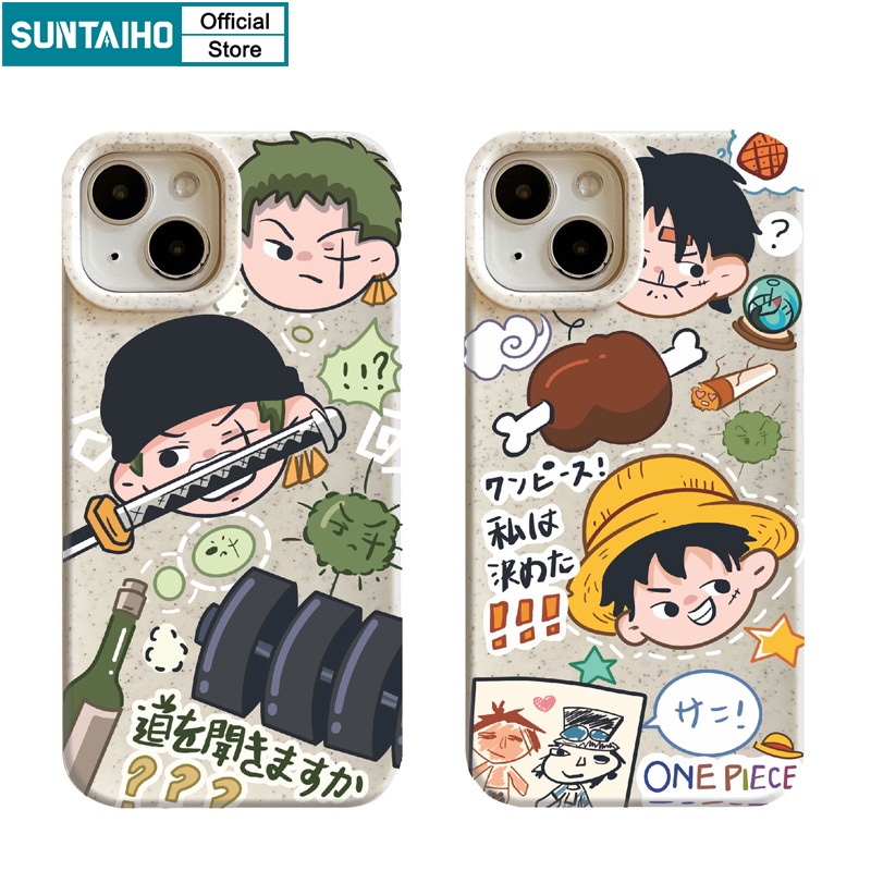 Suntaiho เคสไอโฟน เคสโทรศัพท์มือถือ ซิลิโคนนิ่ม TPU กันกระแทก ลายการ์ตูนอนิเมะญี่ปุ่นน่ารัก สําหรับ Iphone 15 14 13 12 11 Pro Max IP 7 8 Plus Iphon X XS XR Xs Max