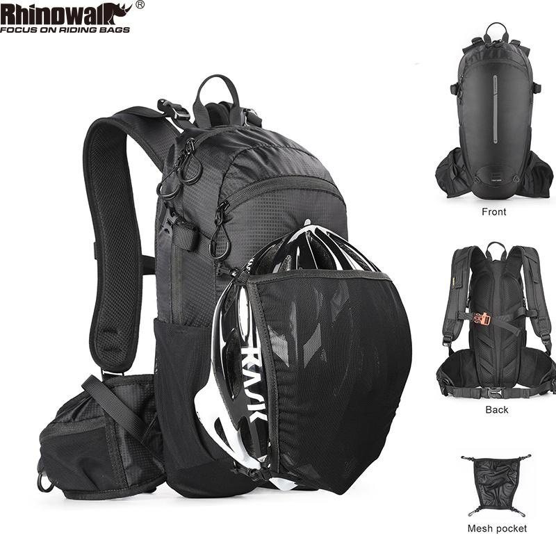 Rhinowalk RK8202 กระเป๋าเป้สะพายหลัง อเนกประสงค์ ระบายอากาศ ความจุ 10 ลิตร เหมาะกับการพกพา เล่นกีฬา ขี่จักรยาน