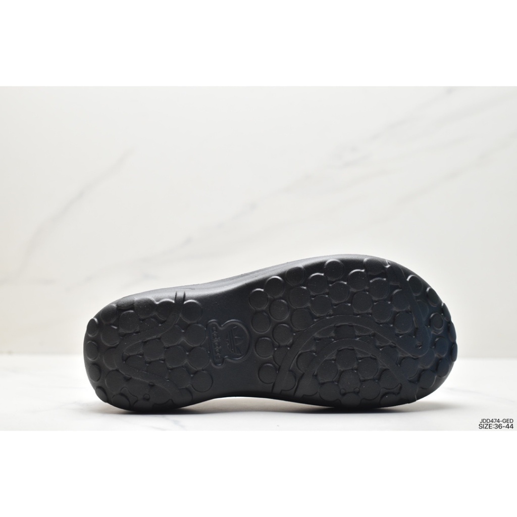 New Adidas Adifom Stan Smith Platform MuleSand Black Unisex แฟชั่นรองเท้าแตะสบาย ๆdamping