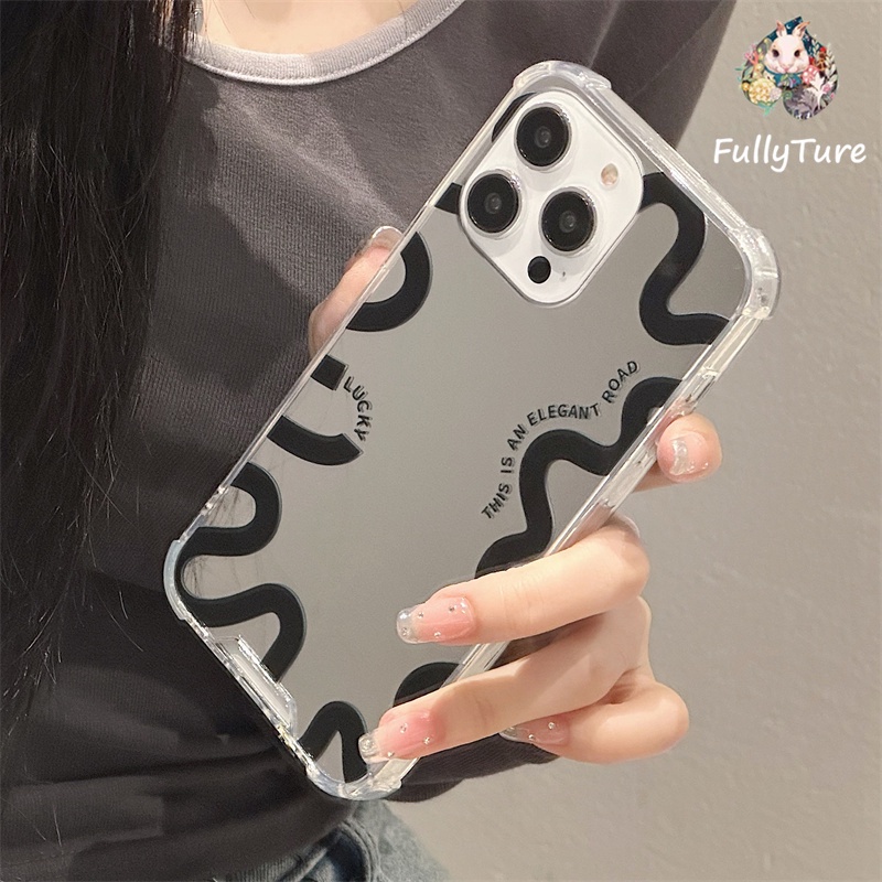 เคสโทรศัพท์มือถือกระจกแต่งหน้า คุณภาพสูง หรูหรา สําหรับ Iphone 15promax 13 12 11 XR Plus 14