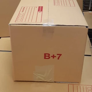 ร้านQBox7 แพ็ค 10 ใบ size B+7 กล่องไปรษณีย์ฝาชน แบบพิมพ์ ราคาโรง กล่องพัสดุ กล่องไปรษณีย์ ราคาส่ง พร้อมส่ง Qbox7