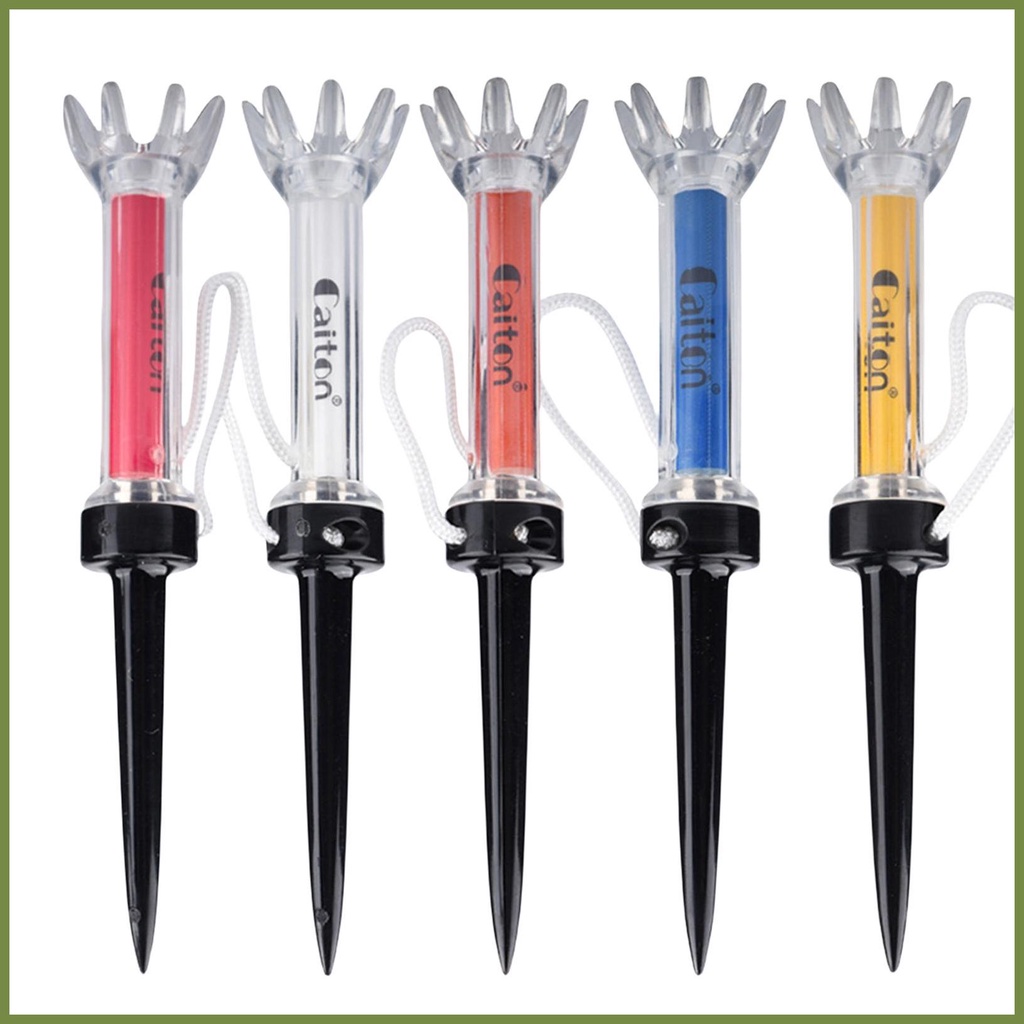 Golf Ball Tees Magnetic Golf Training Practice Tees 360 องศาในร่ม Golf Tees การฝึกอบรมกอล์ฟ Tees kou