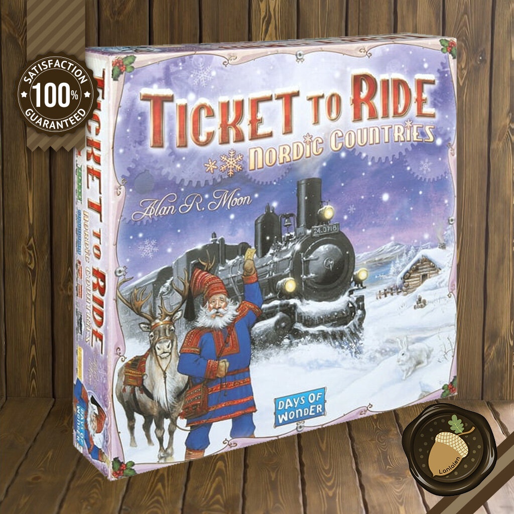 Ticket to Ride: Nordic Countries [Core Box] Board Game บอร์ดเกม