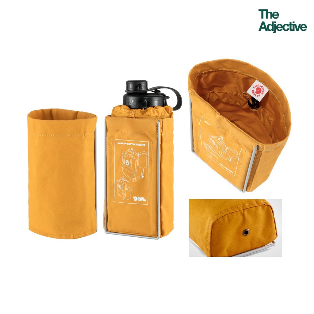 Kanken Bottle Pocket /กระเป๋าเสริมสำหรับใส่ขวดน้ำ พกพาสะดวก เพิ่มช่อง/เสริมฟังก์ชั่น ใส่ของได้มากขึ้น