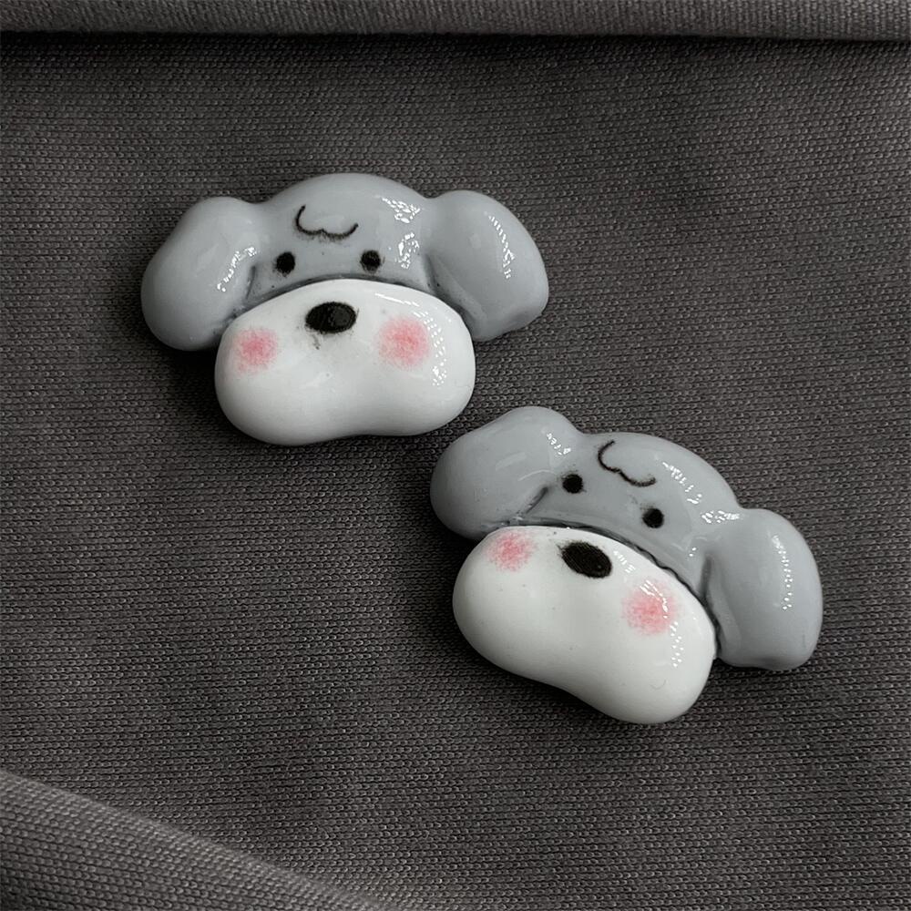 [3 #] Jibbitz Crocs  แผ่นกาวเรซิ่น รูปการ์ตูนสัตว์ ระดับไฮเอนด์ แฮนด์เมด สําหรับทําเครื่องประดับ รองเท้า กิ๊บติดผม diy FN