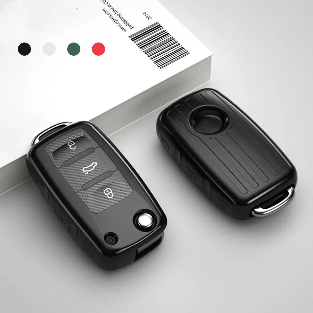 Car Key cover case houlder For Volkswagen VW Golf mk7 7 3 4 5 6 6r Skoda Octavia A7 polo 9n mk4 pass