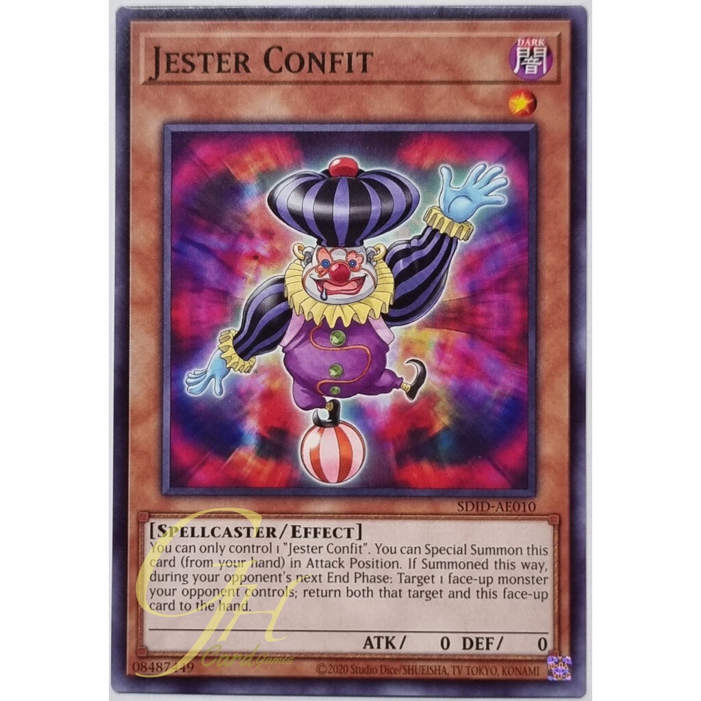Yugioh [SDID-AE010] Jester Confit (Common)