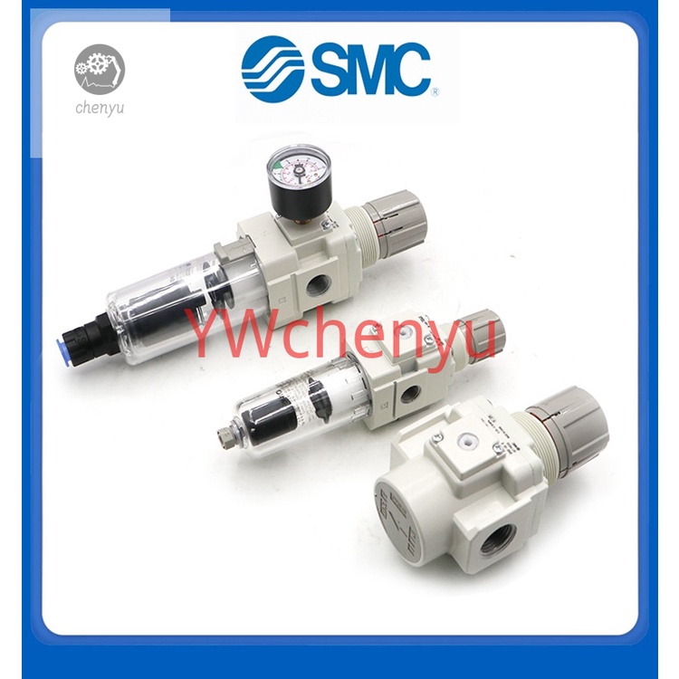SMC กรองความดันวาล์วหมุนเวียนวาล์วลดความดัน AW10-M5-AW20-02BG-A AW30-02D-A AW40-04BD AW50 AW60