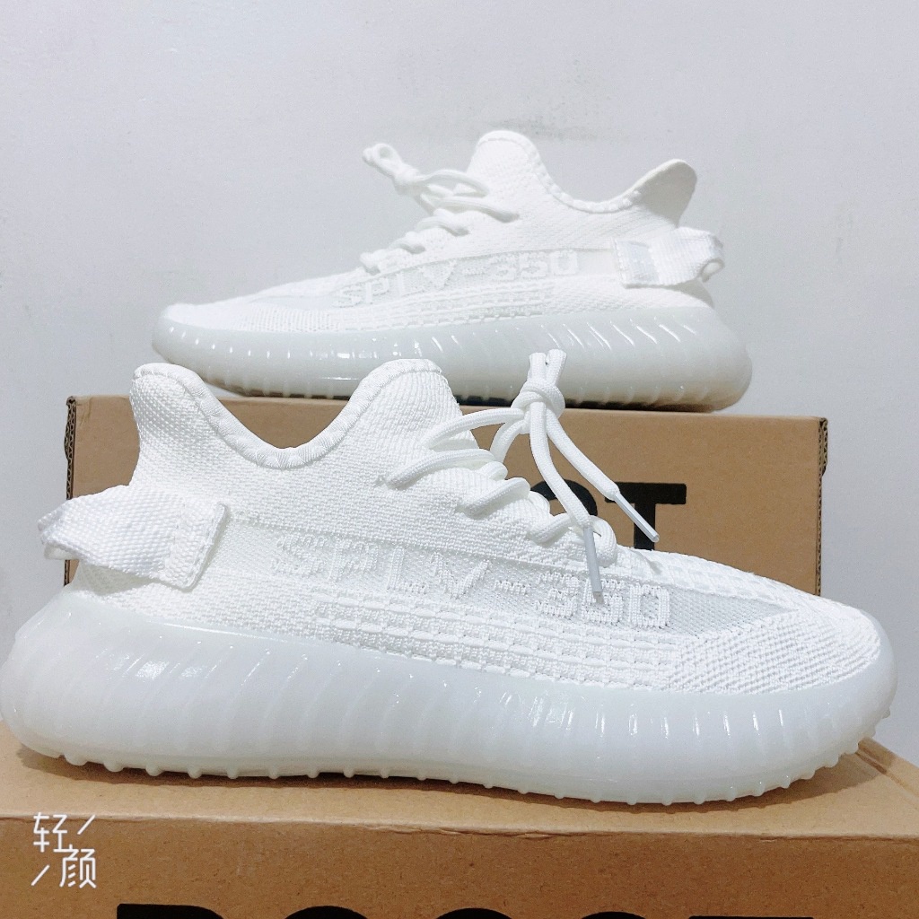 ใหม่ ADI Boost yezzy 350 แฟชั่นแบบผูกเชือกแบบ unisex รองเท้า sports