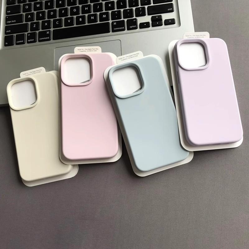 ของแท้ เคสโทรศัพท์มือถือนิ่ม ป้องกันกล้อง หรูหรา สําหรับ iPhone 16 15 14 13 12 pro max 13 12 mini