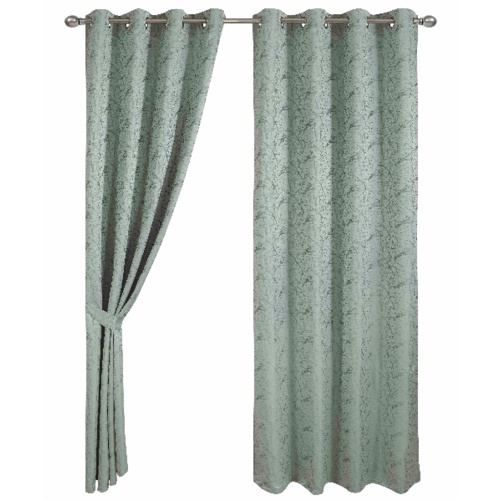GlobalHouse Davinci ผ้าม่านประตู  150x250ซม. Hejo สีเขียว สินค้าของแท้คุณภาพดี