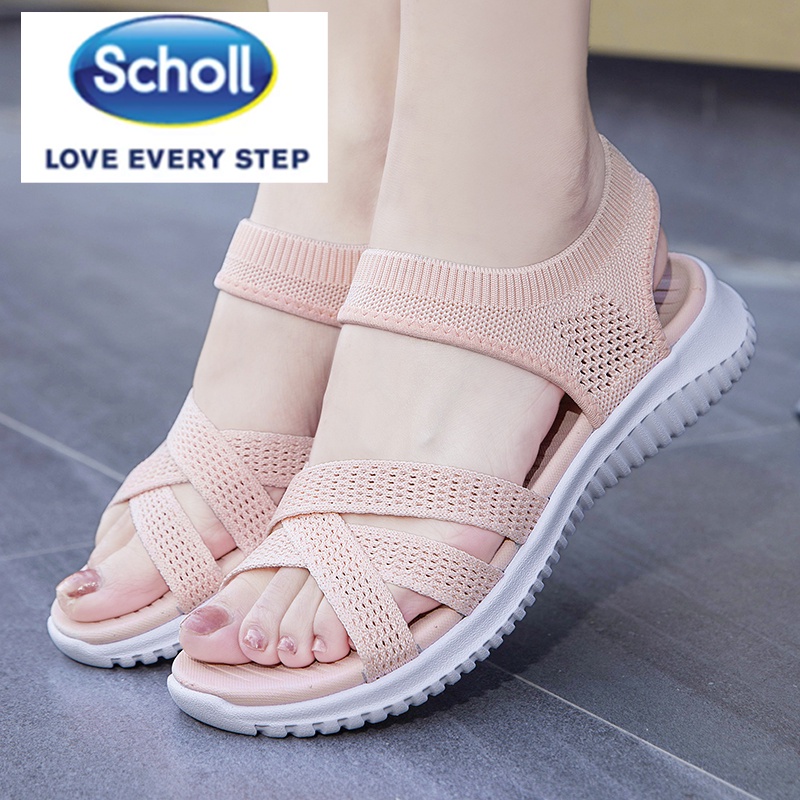 Scholl รองเท้าผู้หญิง scholl scholl scholl รองเท้าแตะชายหาดแบนผู้หญิง scholl Slides รองเท้า scholl ผู้หญิงรองเท้าแตะโบฮีเมียผู้หญิง