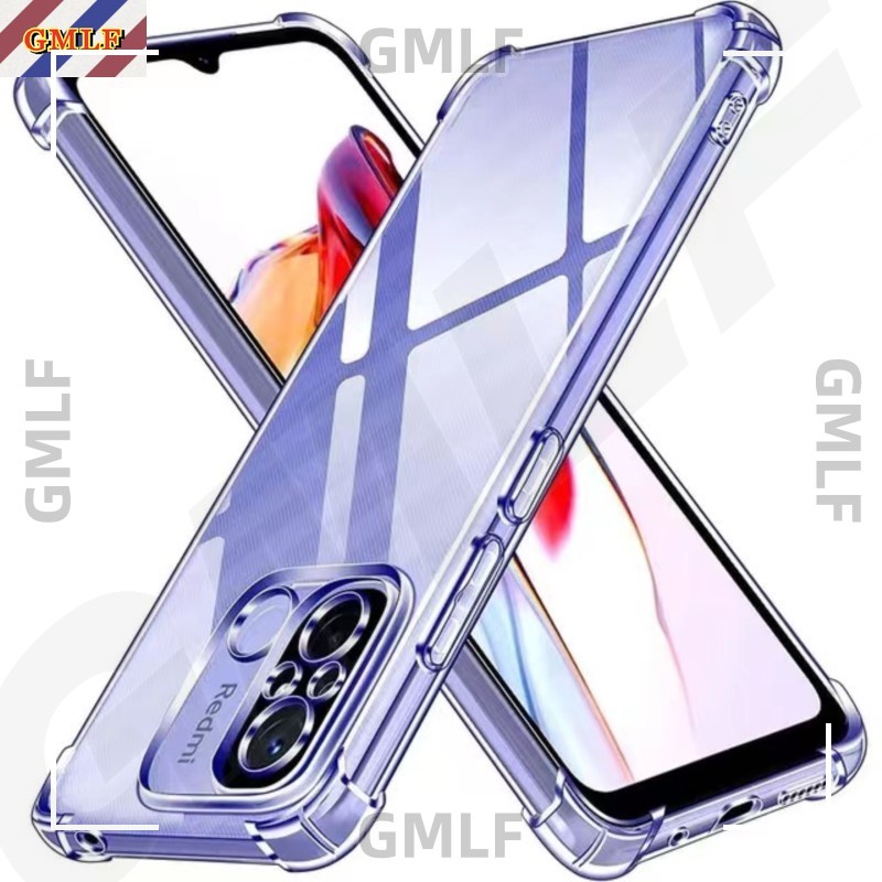 เคสโทรศัพท์มือถือ ซิลิโคนนุ่ม TPU ใส หนา 1.5 มม. สําหรับ Xiaomi Redmi 10C 10A 9A 9C 12c Note 10 10S 11 11s 12s 12 Pro 5G A1 A2 Plus