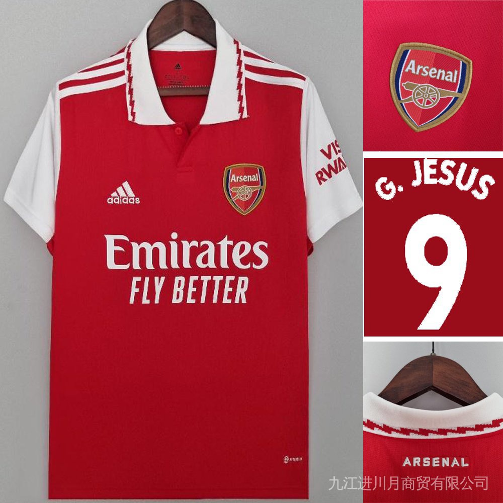 Arsenal เสื้อฟุตบอล สีแดง สําหรับผู้ชาย 2022-23