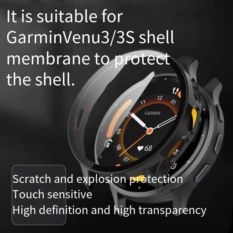 เคสป้องกัน Garmin Venu3 - ฝาครอบฟิล์มเชลล์ PC สําหรับสมาร์ทวอทช์ Venu3S