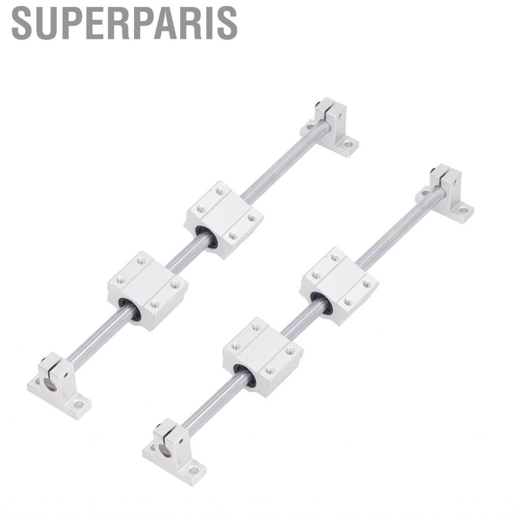 Superparis Linear Rail Slide Guide Motion with 4Pcs Block for Machinery