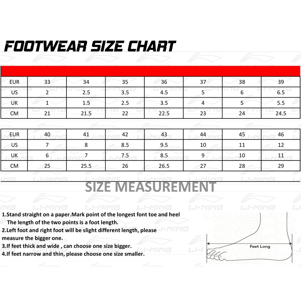 LI-NING พื้นรองเท้า Insole LNS-516
