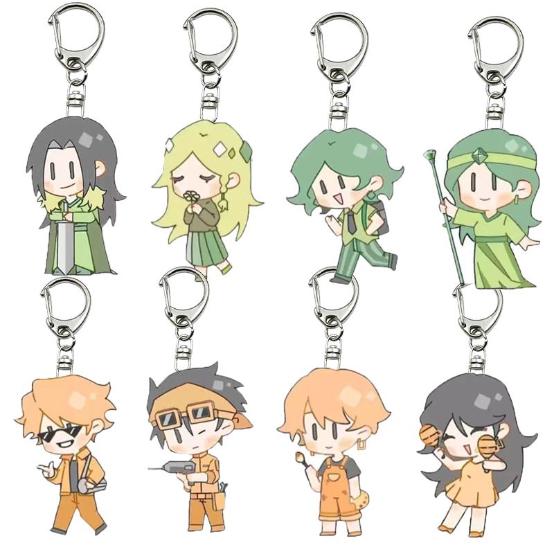Mbti16 พวงกุญแจ จี้อะคริลิค INFP ENFP INTP Kawaii สําหรับผู้ชาย ผู้หญิง