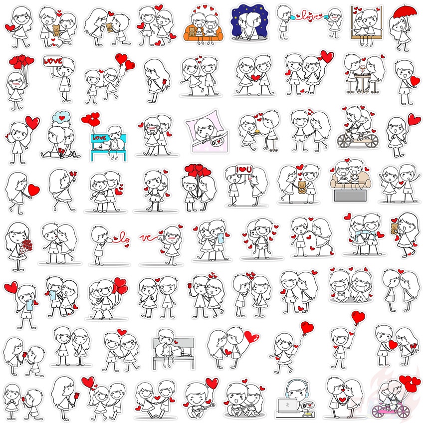 125ชิ้น/เซ็ต ★★★ Q คู่รักตลกคนรัก Q-1 Mini Diary Manual สติ๊กเกอร์ ★★★ DIY แฟชั่นสมุดภาพอัลบั้มตกแต่งสติ๊กเกอร์สติ๊กเกอร์ (ขนาด:2~3ซม.) ราคา ถูกที่สุด ดีลบีเคเค แกลเลอรีภาพที่ 3