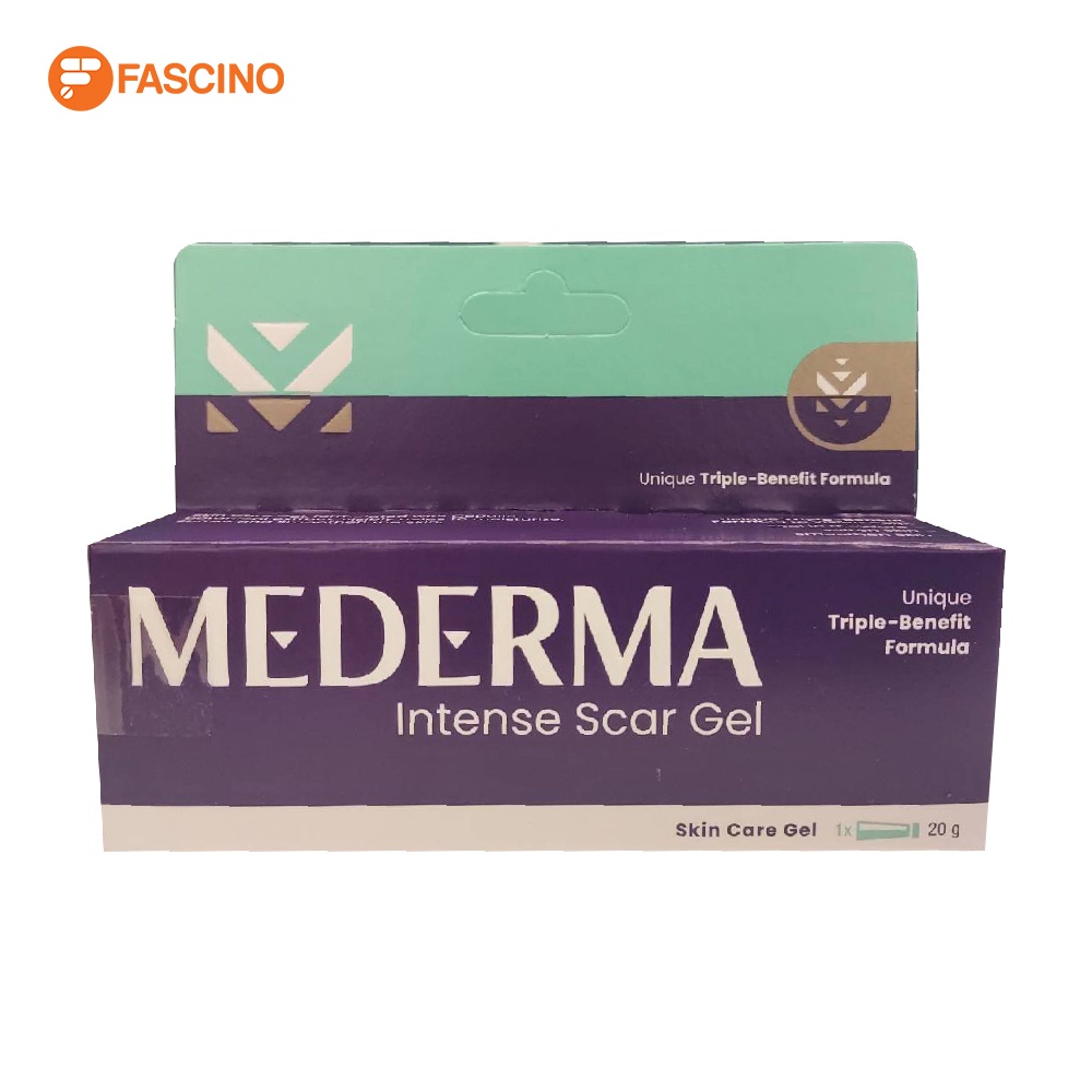 Mederma Intense Scar Gel เจลลดรอยแผลเป็น (20g.) รอยแผลเป็นทั้งเก่าและใหม่แลดูจางลง ใน 14 วัน