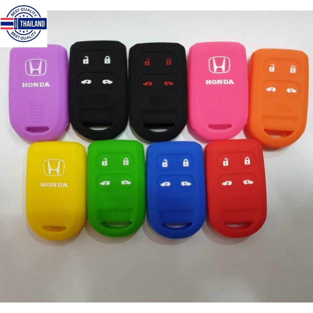 กรอกุญแจ Honda Freed ฟรีด พร้อม โลโก้ H ดำ และ แดง