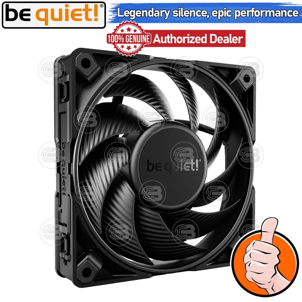 [CoolBlasterThai] Be Quiet Silent Wings Pro 4 120 PWM PC Fan Case (BL098) ประกัน 5 ปี