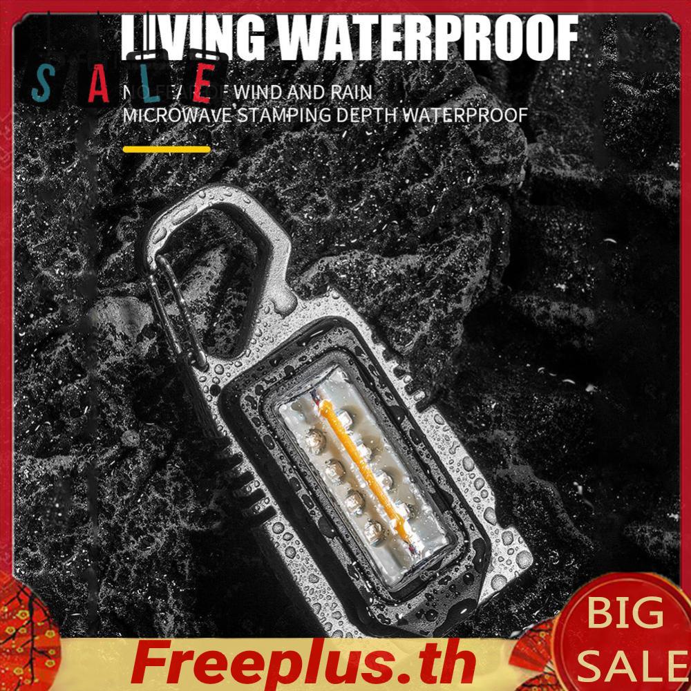 พร้อมส่ง Cob LED ไฟฉาย ขนาดเล็ก ที่เปิดขวด 3 โหมด พ็อกเก็ต ไฟทํางาน ซัง ตั้งแคมป์ โคมไฟ