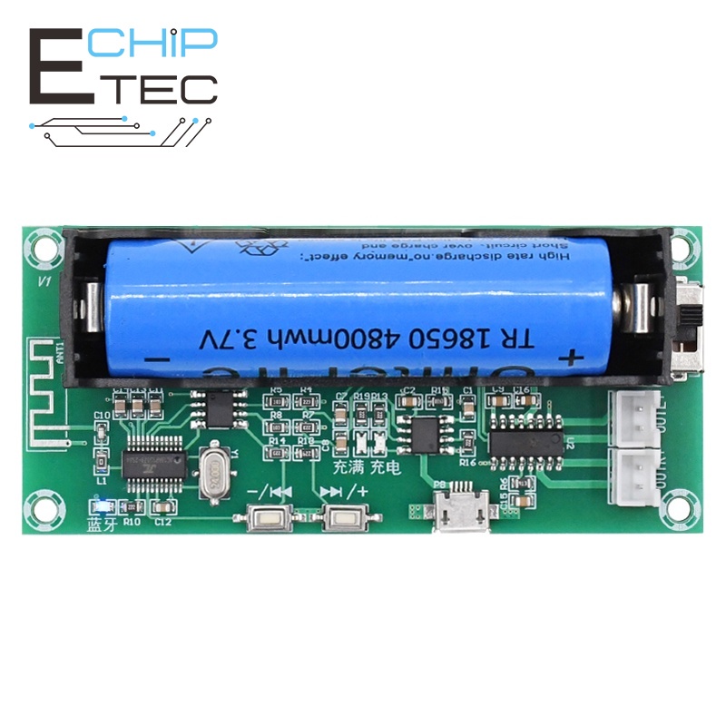 โมดูลขยายเสียง 2*5W DIY XH-A153 แบตเตอรี่ลิเธียม 1 ชิ้น
