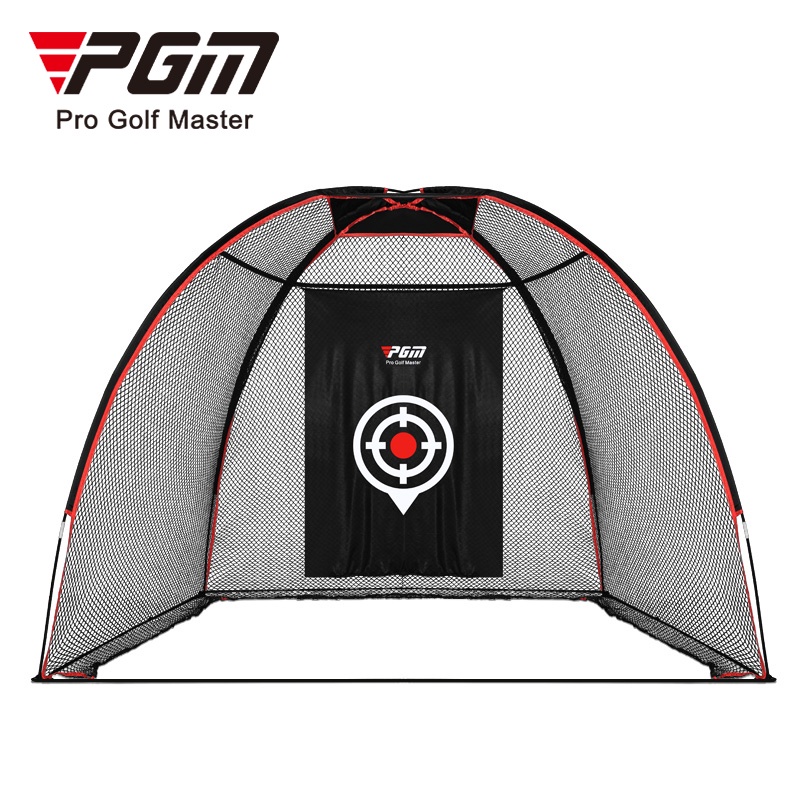 PGM LXW026 ในร่มกลางแจ้งกอล์ฟ Super ทนทานฝึกสุทธิ Swing ชิปเทรนเนอร์เส้นใย Rod/warp ถักตาข่าย/ผ้า oxford 3X2X1.6m