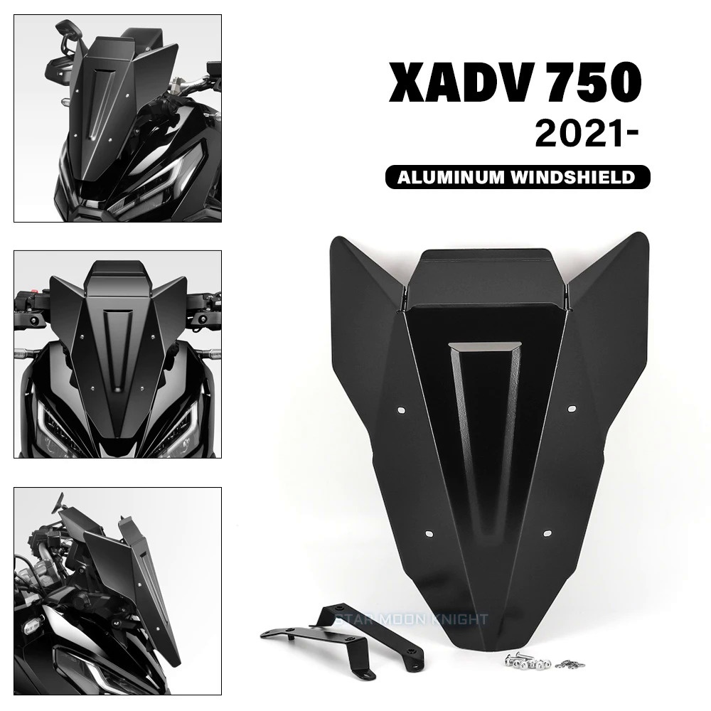 อุปกรณ์เสริมรถจักรยานยนต์ กระจกกันลม อลูมิเนียม สําหรับ Honda XADV 750 X-ADV 750 X ADV XADV750 2021