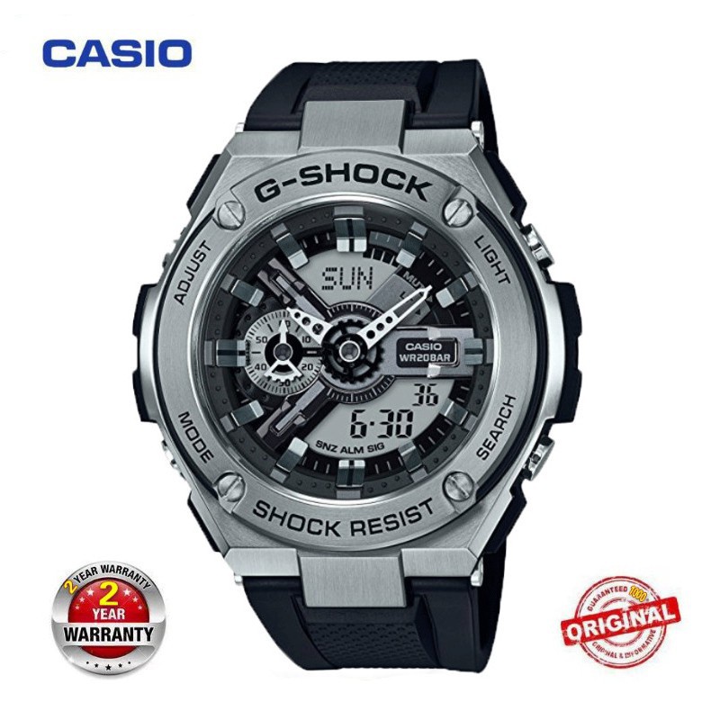 ของแท้ นาฬิกาข้อมือควอตซ์ Casio G-Shock GST400 GST410 GST-410 สําหรับผู้ชาย